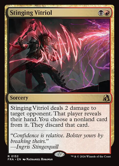 Stinging Vitriol (FRA) 152 - Near Mint