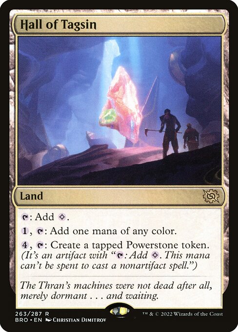 Hall of Tagsin (BRO) 263 - Foil - Near Mint