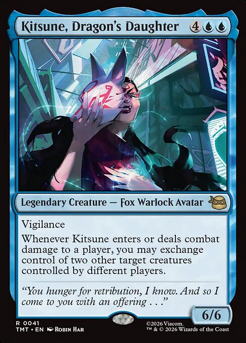 Kitsune, Dragon's Daughter (TMT) 41 - Foil - Near Mint