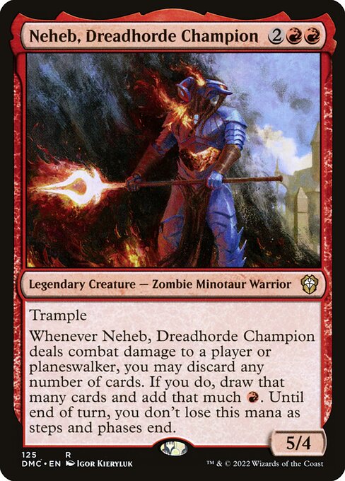 Neheb, Dreadhorde Champion (DMC) 125 - Near Mint