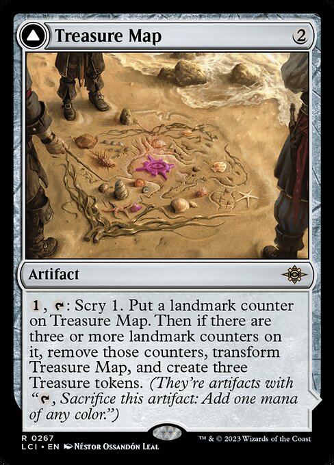 Treasure Map // Treasure Cove (LCI) 267 - Near Mint