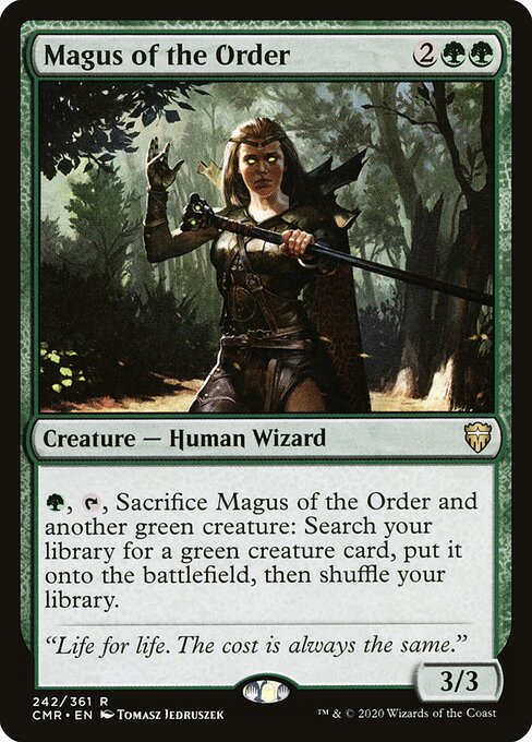 Magus of the Order (CMR) 242 - Near Mint