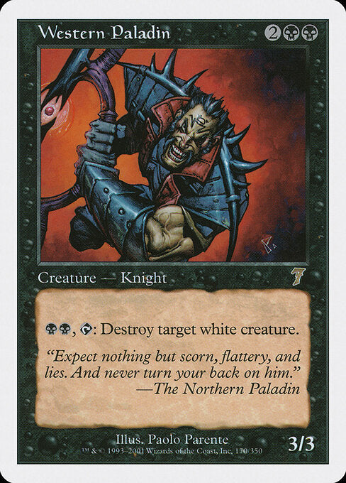 Western Paladin (7ED) 170 - Near Mint