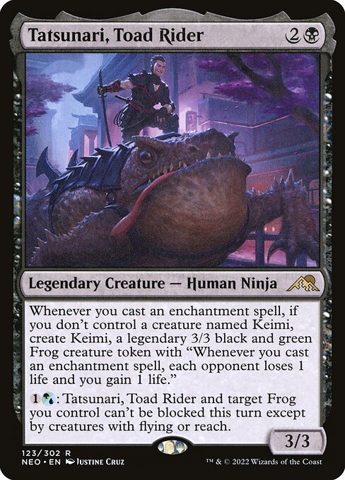 Tatsunari, Toad Rider (NEO) 123 - Near Mint