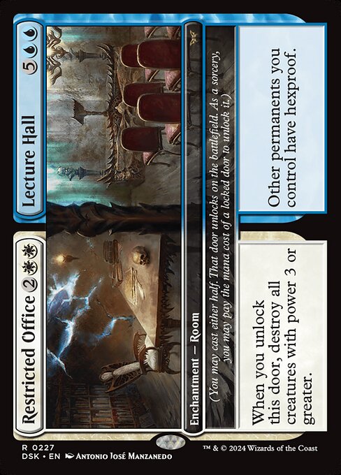 Restricted Office // Lecture Hall Foil (DSK) #227