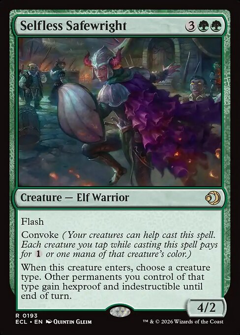Selfless Safewright (ECL) 193 - Near Mint