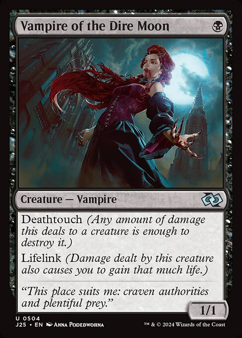 Vampire of the Dire Moon (J25) 504 - Near Mint