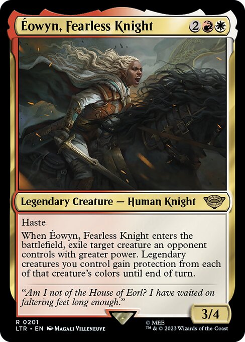 Éowyn, Fearless Knight (LTR) 201 - Near Mint