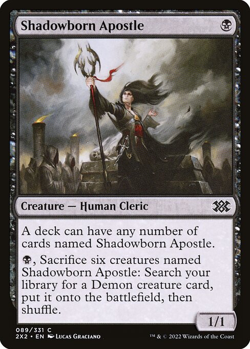 Shadowborn Apostle (2X2) 89 - Near Mint