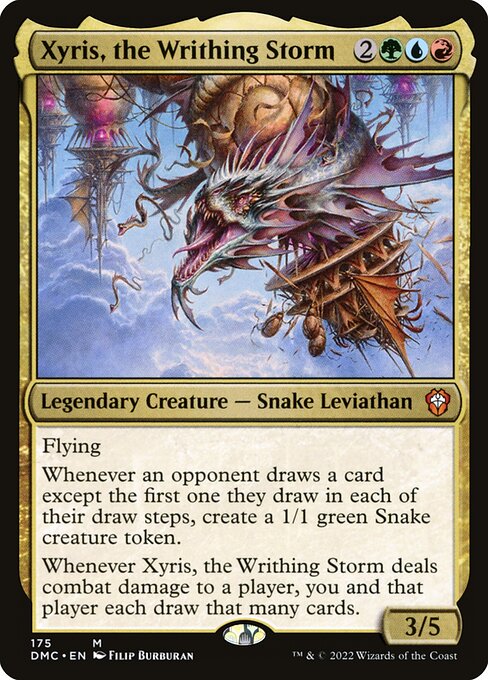 Xyris, the Writhing Storm (DMC) 175 - Near Mint