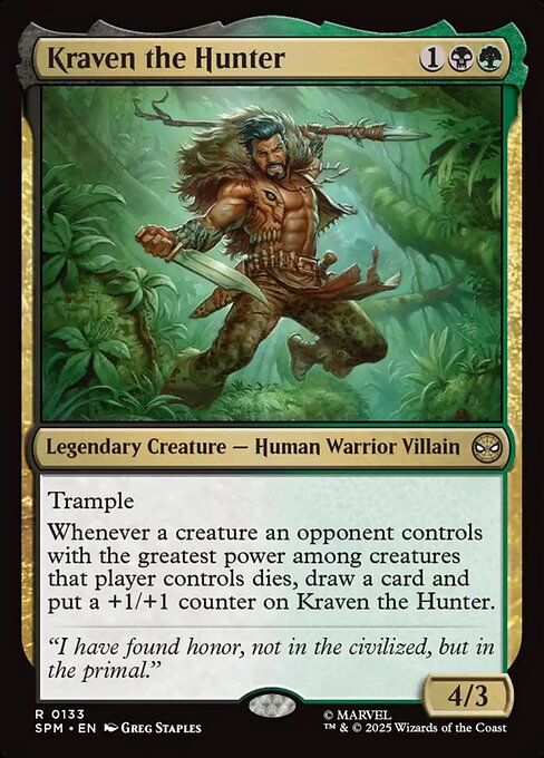Kraven the Hunter (SPM) 133 - Near Mint