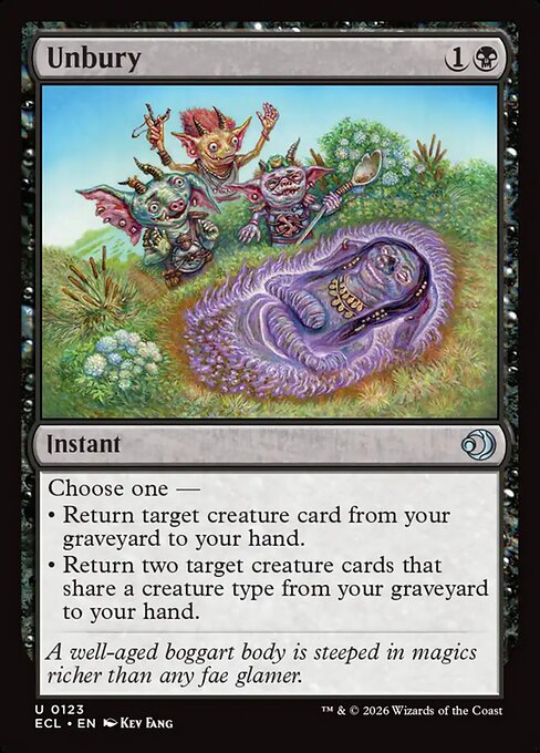 Unbury Foil (ECL) #123