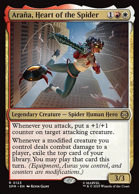 Araña, Heart of the Spider Foil (SPM) #123