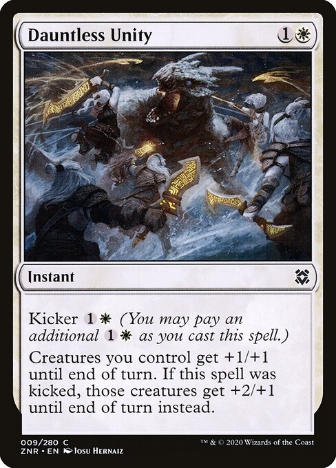 Dauntless Unity Foil (ZNR) #9