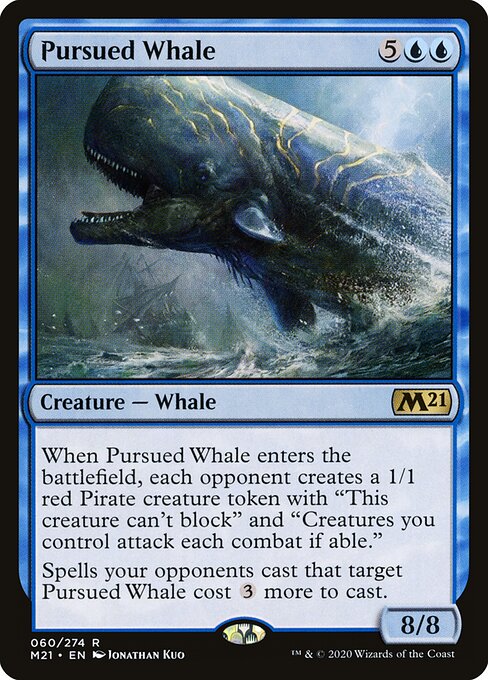 Pursued Whale (M21) 60 - Near Mint
