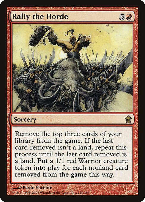 Rally the Horde (SOK) 110 - Near Mint