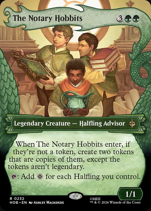 The Notary Hobbits (HOB) 232 - Near Mint