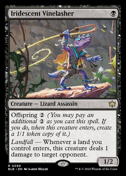Iridescent Vinelasher (BLB) 99 - Near Mint