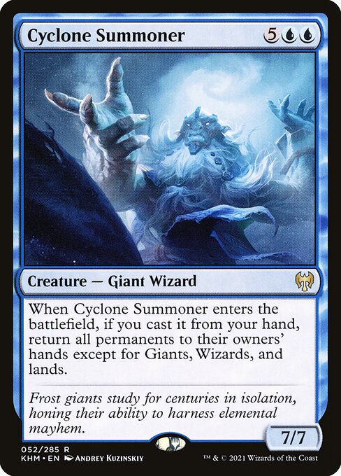 Cyclone Summoner (KHM) 52 - Near Mint