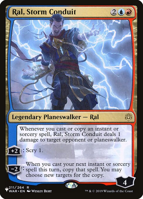 Ral, Storm Conduit (PLST) WAR-211 - Near Mint