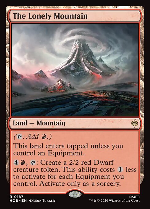 The Lonely Mountain (HOB) 187 - Near Mint