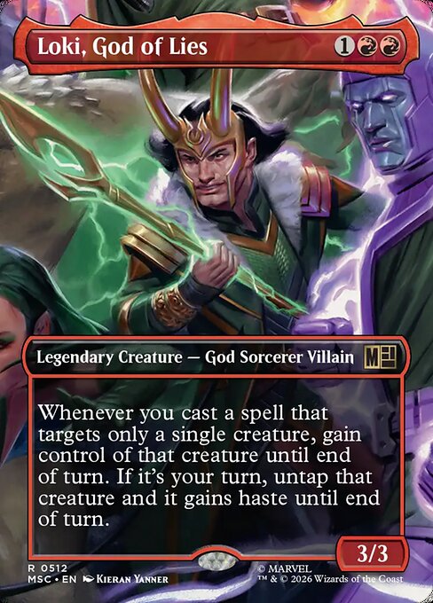 Loki, God of Lies Foil (MSC) #512