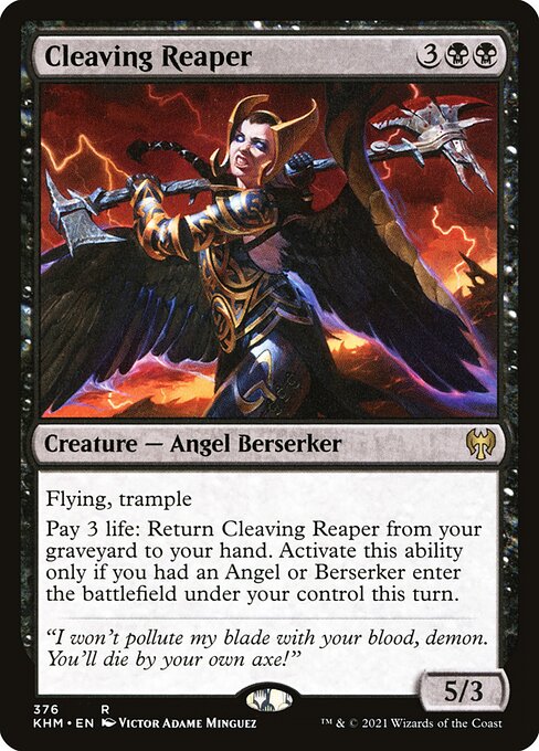 Cleaving Reaper (KHM) 376 - Near Mint