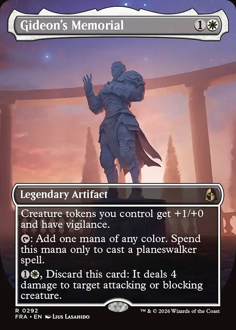 Gideon's Memorial (FRA) 292 - Near Mint