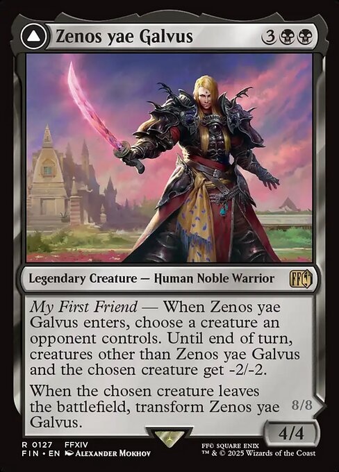 Zenos yae Galvus // Shinryu, Transcendent Rival (FIN) 127 - Near Mint