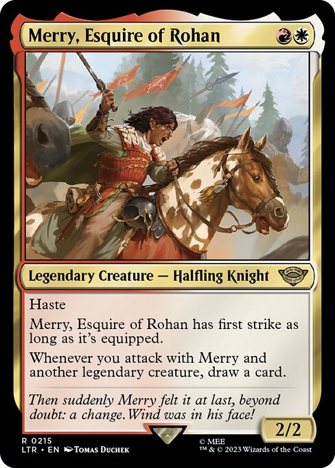 Merry, Esquire of Rohan Foil (LTR) #215