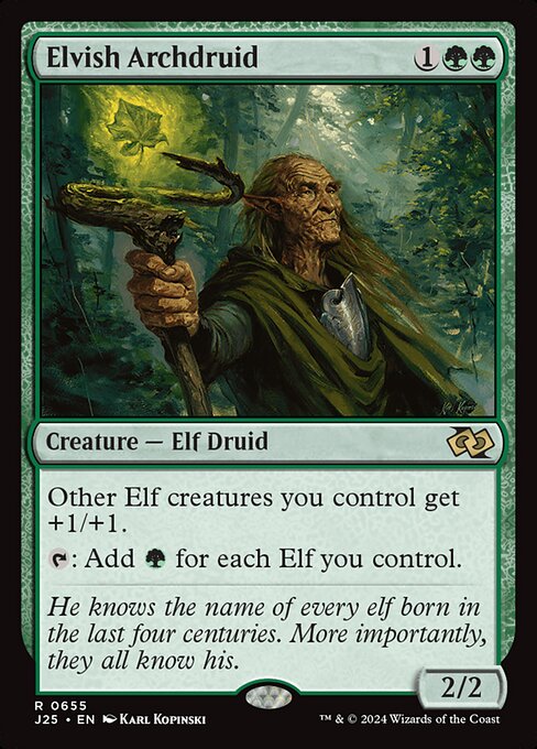 Elvish Archdruid (J25) 655 - Near Mint