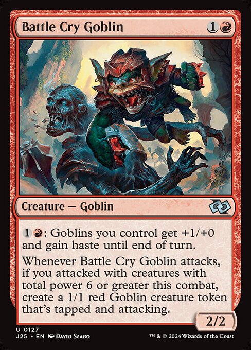 Battle Cry Goblin (J25) 127 - Near Mint