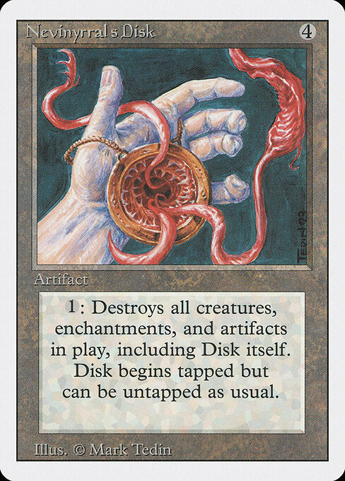 Nevinyrral's Disk (3ED) 267 - Near Mint