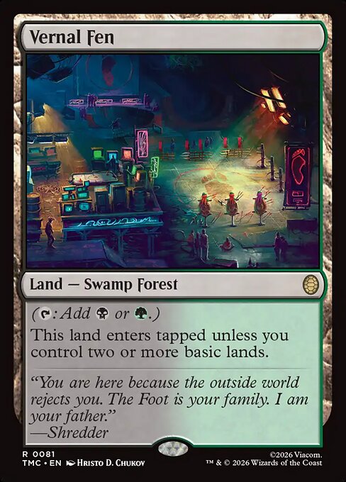 Vernal Fen (TMC) 81 - Near Mint