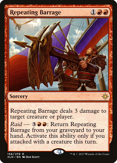 Repeating Barrage (XLN) 156 - Near Mint