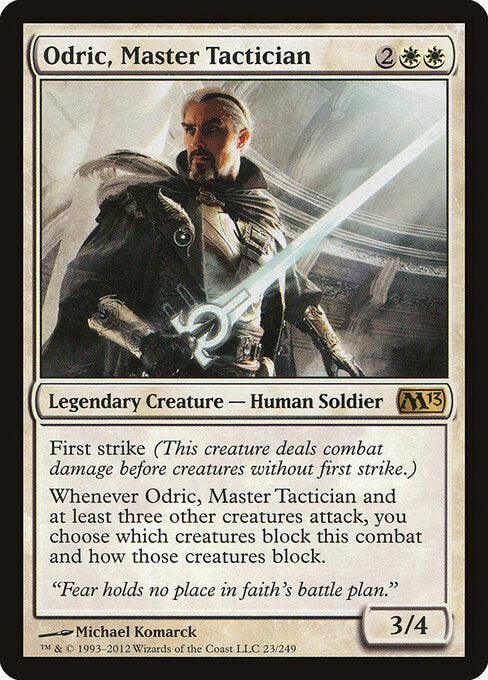 Odric, Master Tactician (M13) 23 - Near Mint