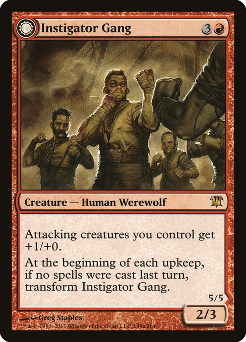 Instigator Gang // Wildblood Pack (ISD) 149 - Near Mint