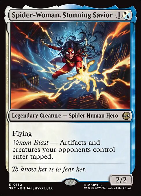 Spider-Woman, Stunning Savior Foil (SPM) #152