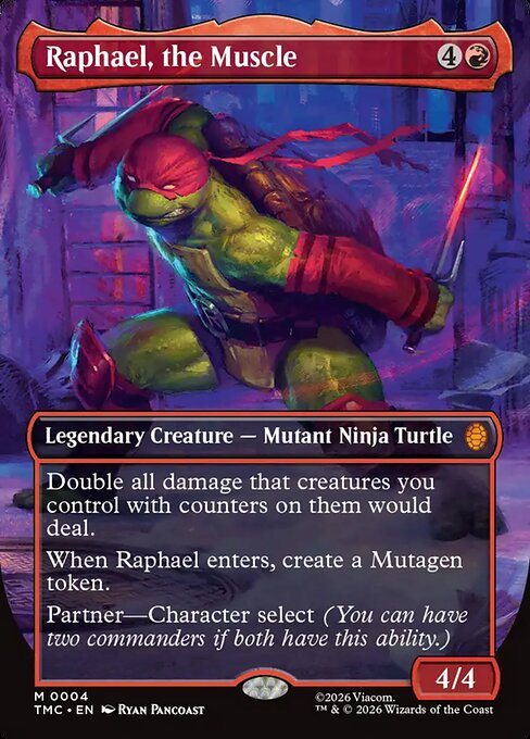 Raphael, the Muscle Foil (TMC) #4