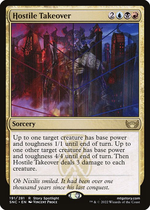 Hostile Takeover (SNC) 191 - Near Mint