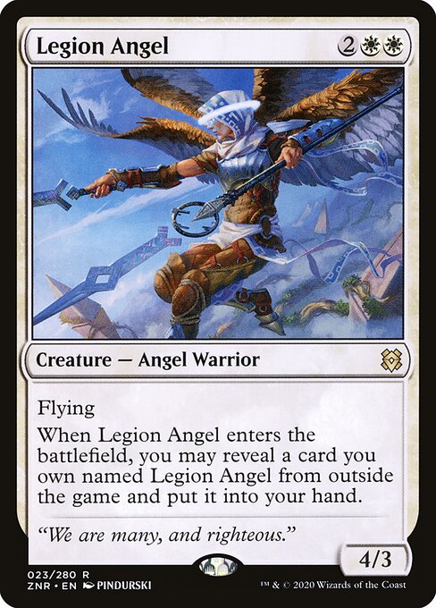 Legion Angel Foil (ZNR) #23