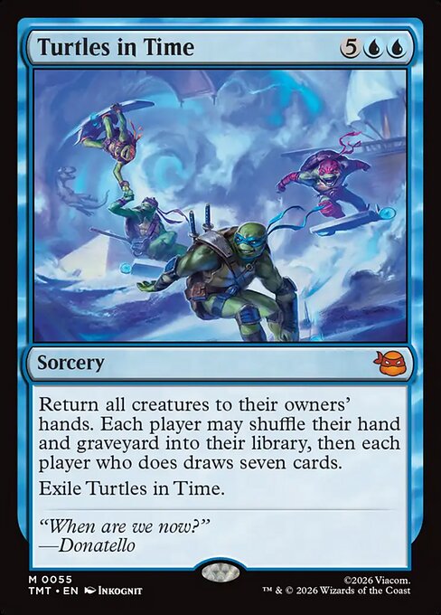 Turtles in Time (TMT) 55 - Near Mint