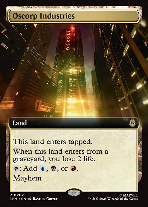 Oscorp Industries (SPM) 282 - Foil - Near Mint