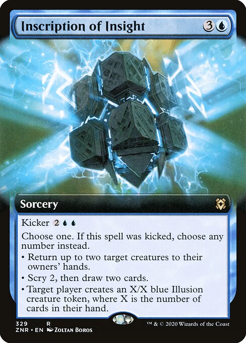 Inscription of Insight (ZNR) 329 - Near Mint