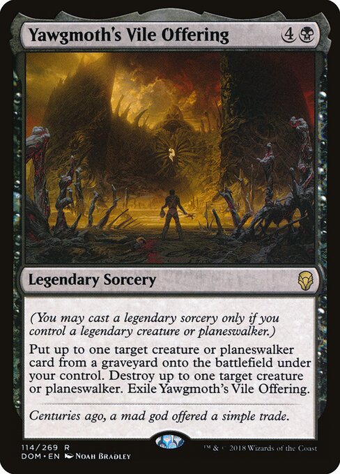 Yawgmoth's Vile Offering (DOM) 114 - Near Mint