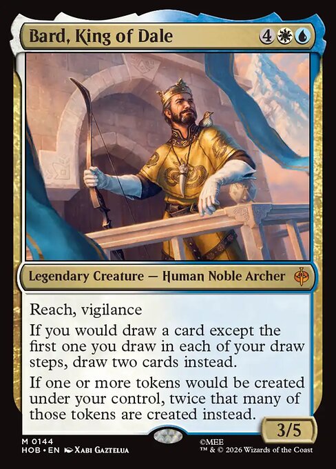 Bard, King of Dale (HOB) 144 - Foil - Near Mint