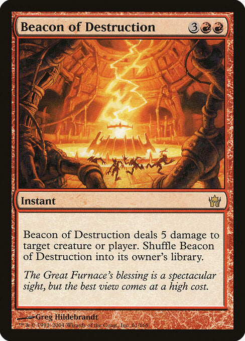 Beacon of Destruction (5DN) 61 - Near Mint