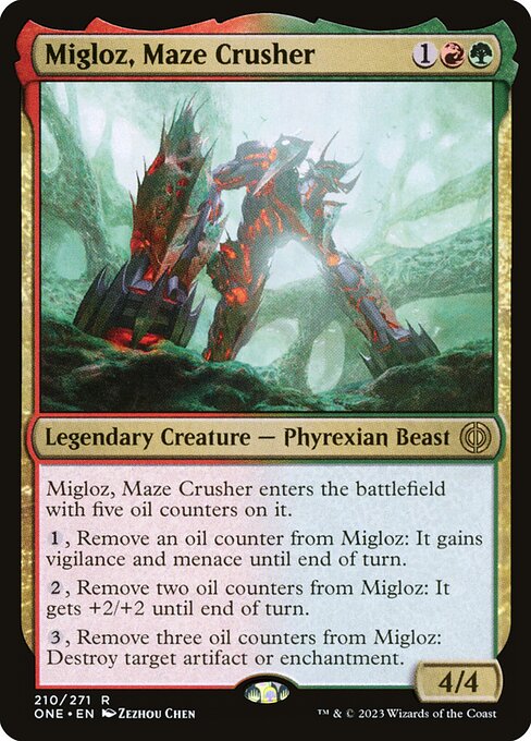 Migloz, Maze Crusher (ONE) 210 - Near Mint