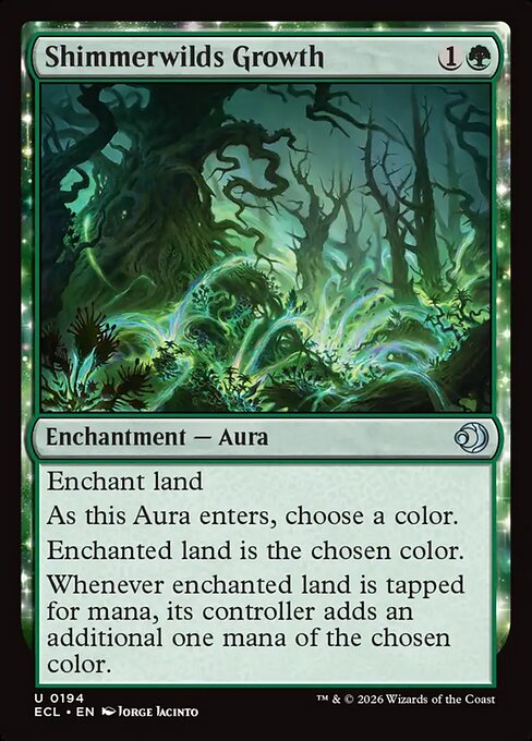 Shimmerwilds Growth Foil (ECL) #194