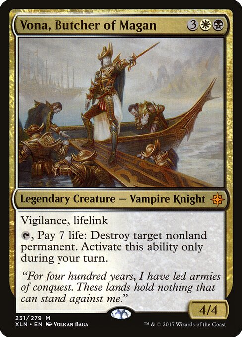 Vona, Butcher of Magan (XLN) 231 - Near Mint